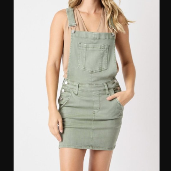 Judy Blue Denim - Judy Blue Sage Skirt Overalls